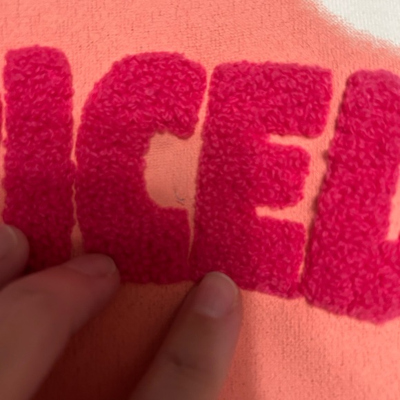 Aelfric Eden Cream and Pink Star Hoodie - Picture 3 of 8